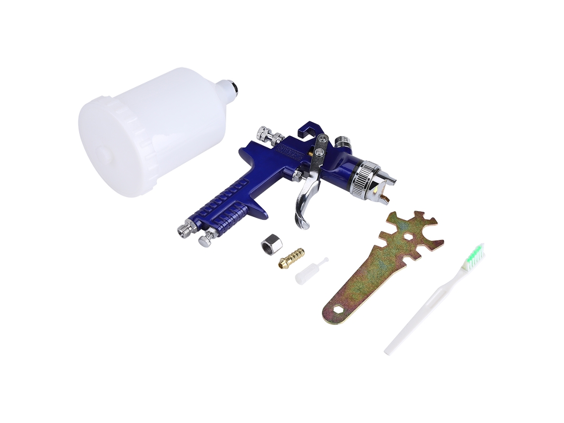 Pistola de pintura para carros e veículos (original, ecológica, alta atomização, pneumática)