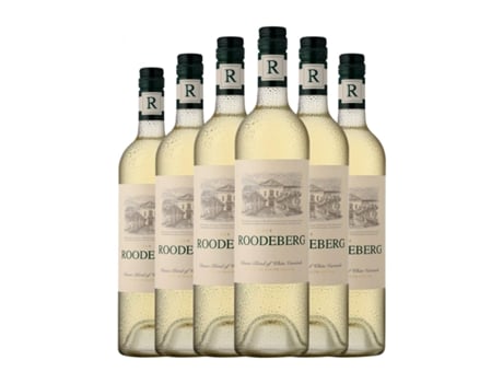Vinho branco KWV Roodeberg White Chenin Branco Western Cape (0.75 L - 6 Unidades)