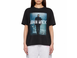 Rockinstone John Wick Dvd Cover Art Black Adult T-shirt Size:s