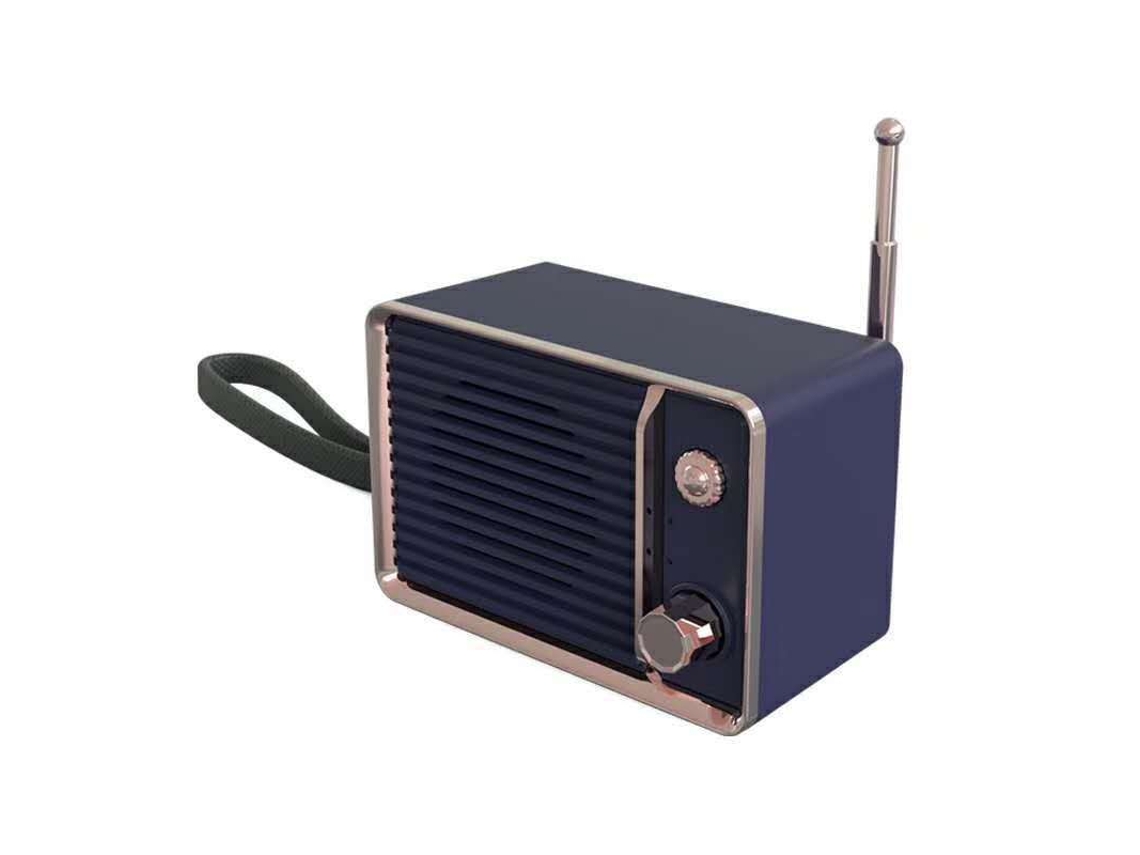 Coluna Bluetooth Ydcy Speaker0120H36 Azul