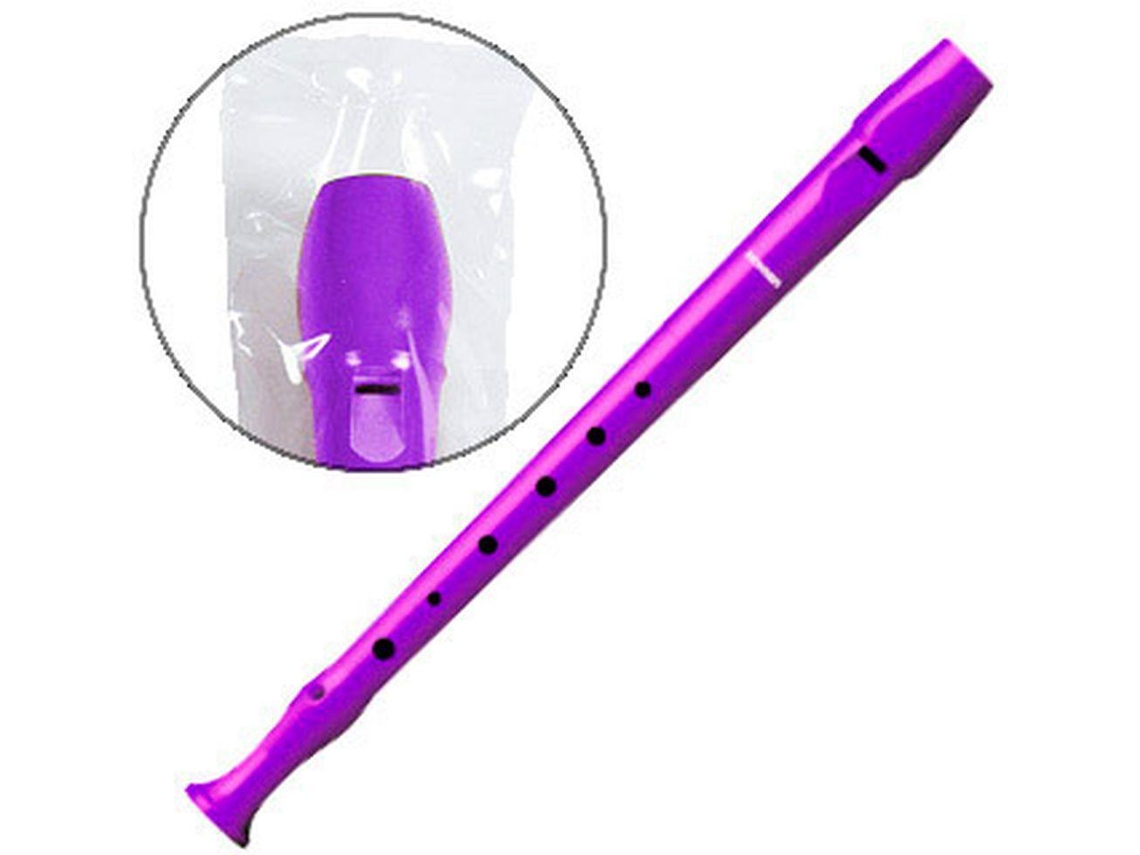 Flauta Hohner 9508 Cor Violeta Bolsa Verde e Transparente