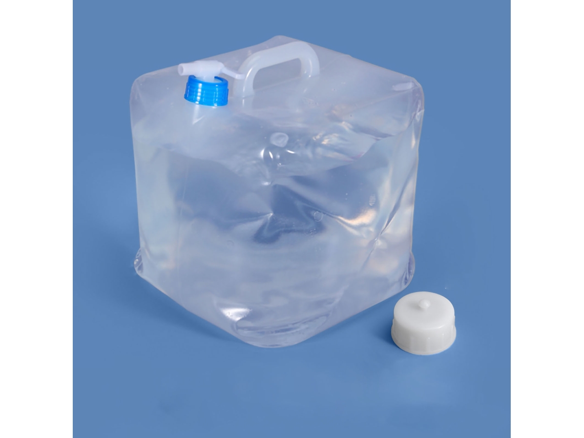 Lurelia Recipiente De Água Dobrável 20l 290 X 335 Mm Torneira Sem Bpa Portátil Campismo