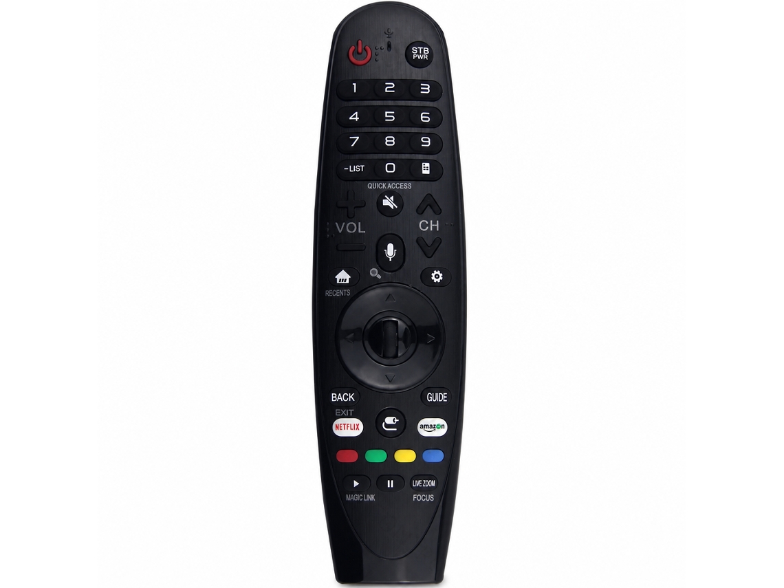 Comando À Distância Infravermelho Para Tv Lg An-mr650a, Sem Configuração, Sem Voz E Sem Rato