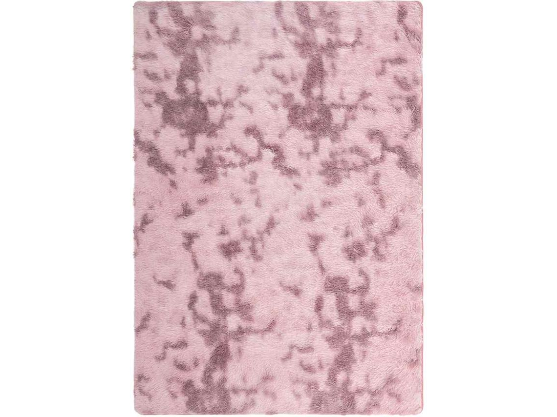 Shaggy Rug, Shaggy Rugs Vidaxl Cor-de-rosa Poliéster (160 X 230 Cm)
