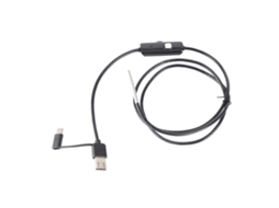 Endoscópio YURU AN100 de 3.9mm, HD, 1m, IP67, Carro e Indústria, Compatível com Android e PC