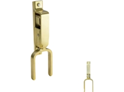 Fecho De Portão Com Trava, Em Aço Zincado Resistente À Ferrugem, Com Mecanismo De Travamento Automático Por Mola, Para