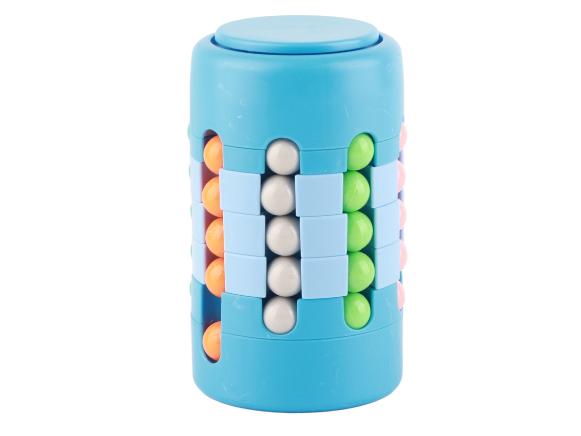 Ats cubo Mágico de Lápis de Oitava Ordem com Bolas Rotativas, Brinquedo Educativo para Reduzir o Estresse e Quebra cabeça de Cilindro