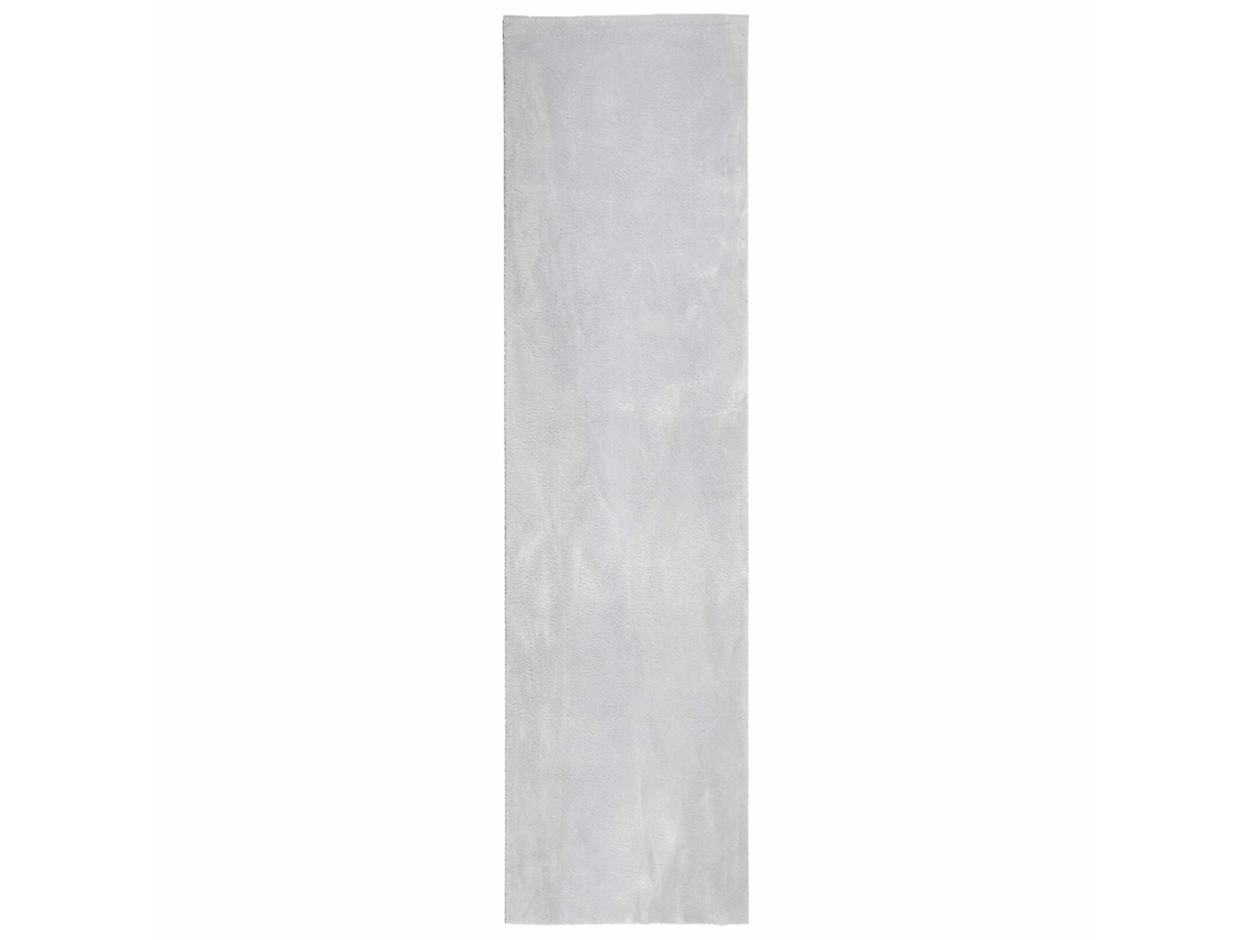 Conjunto 1 Tapete Moderno Vidaxl Cinzento Poliéster (80 X 1000 Cm)