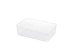 Recipiente De Armazenamento De Alimentos Pp Transparente Empilhavel