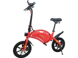 Bicicleta Elétrica URBANGLIDE 140 Vermelha (400W - Autonomia:18km)