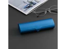 Estojo Azul para Óculos, Feito de Alumínio, Ultraleve e Resistente, de Miopia AQUAFORGE