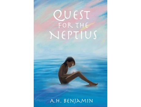 Livro Quest for the Neptius de AH Benjamin (Inglês)