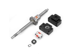 Laxiscreed Par De Fusos De Esferas Em Aço Inox Com Porca, 250mm De Comprimento Para Posicionamento Preciso