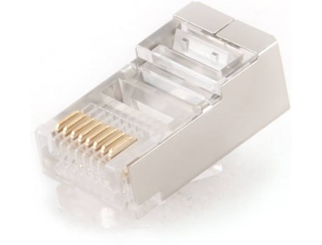Conector RJ45 Categoria 6 FTP  PLUG5SP - 50 Unidades