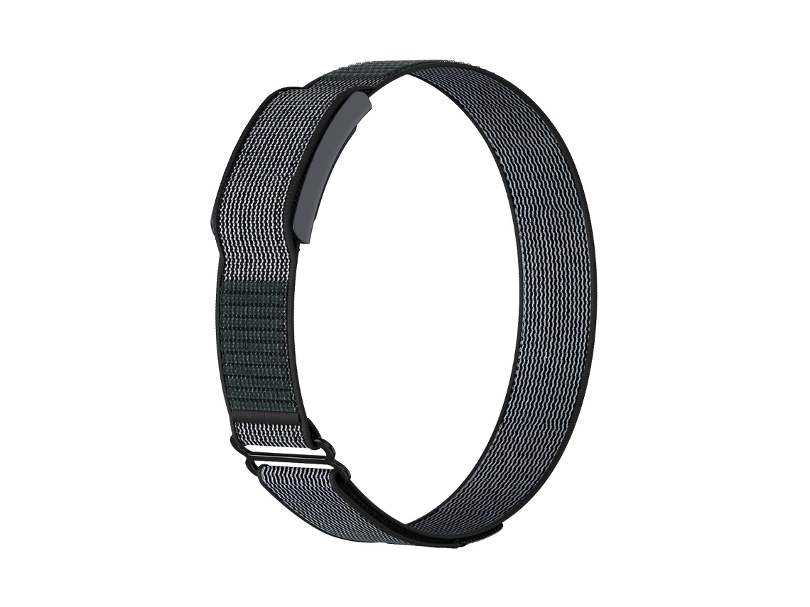 Braçadeira De Relógio Em Nylon Para Amazfit Helio Strap (cinza)
