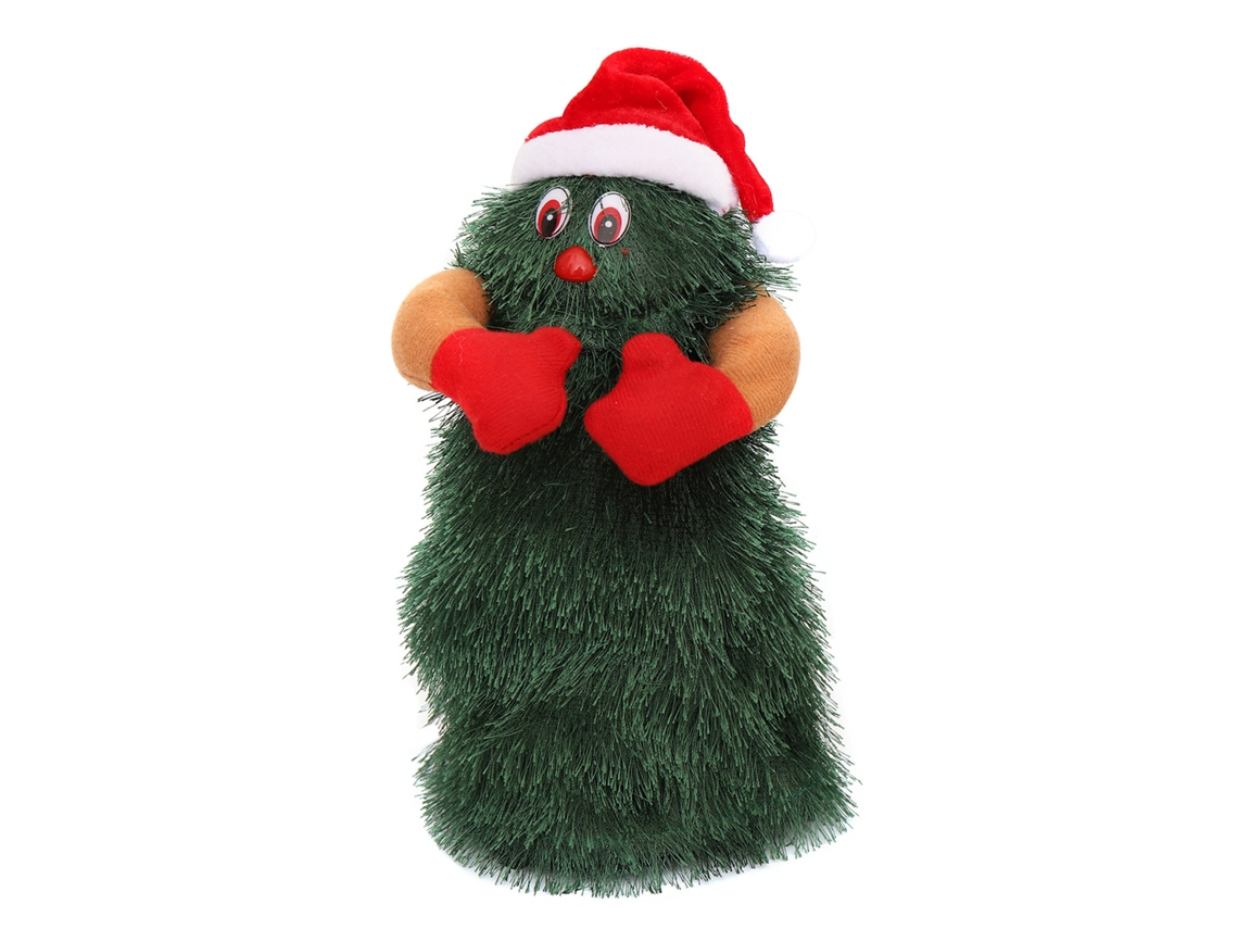 Árvore de Natal Giratória com Vídeo e Boneco LAXISCREED