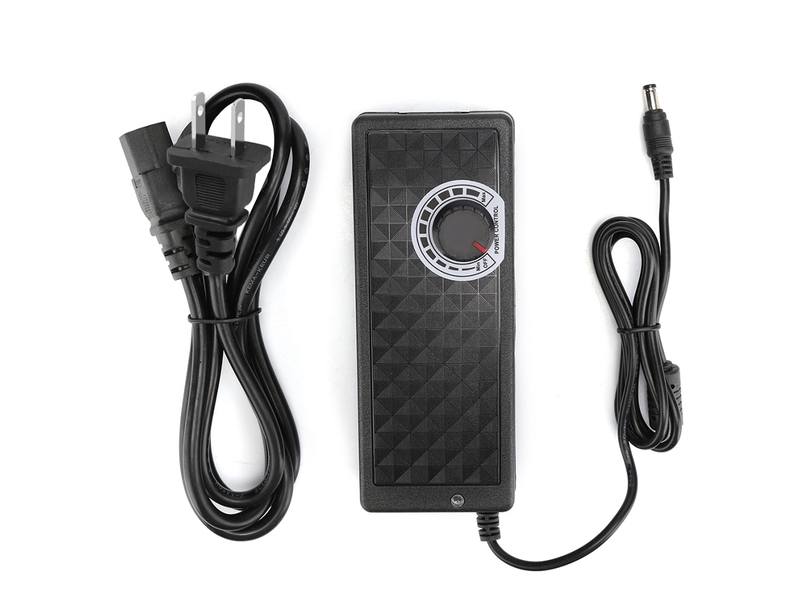 2026 fuente de Alimentação Ajustável 12 24v 5a com Cabo Ac, Adaptador de Voltagem Regulável
