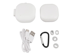 Estuche de Carga Bluetooth Mini 600 mAh para Galaxy Buds Live, Blanco | S/MARCA