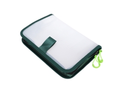 Bolsa de Isca de Pesca Business PVC Transparente com Compartimentos MARCA