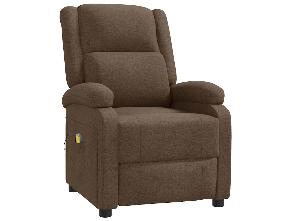 Massage Chair, Massage Chairs Vidaxl Marrom Tecido