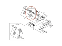 Shimano Polley Parts Rd-6700