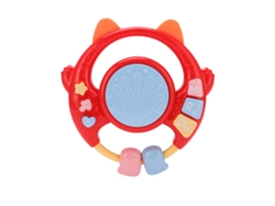 Brinquedo De Rattle Musical Para Bebê Bateria Infantil Com Dentição Educativo Cognitivo Multifuncional