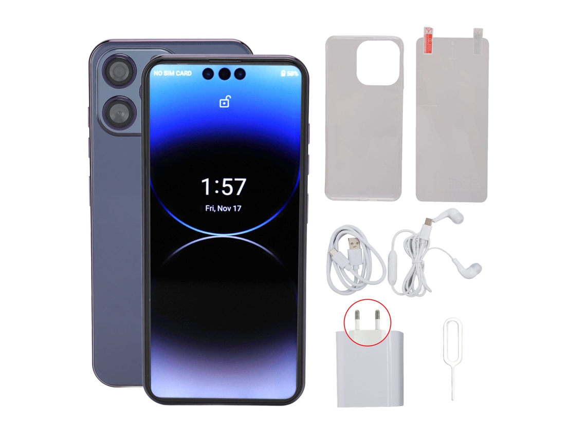 Laxiscreed Smartphone 4g Wi-fi 12gb Ram 256gb Armazenamento Elegante E Rápido