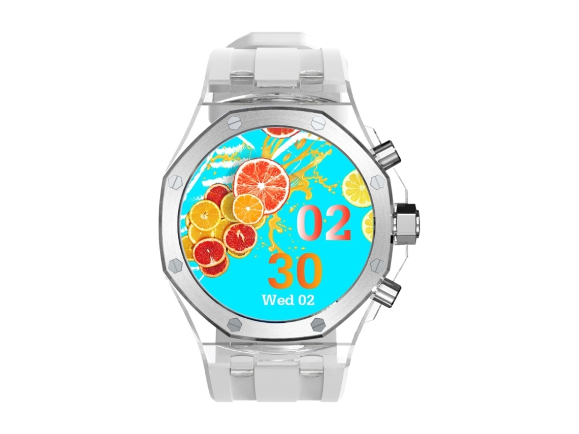(branco) Smartwatch Bluetooth Com Tela Amoled De 1,43 Polegadas, Resistência À Água Ip67 E Monitoramento De Saúde
