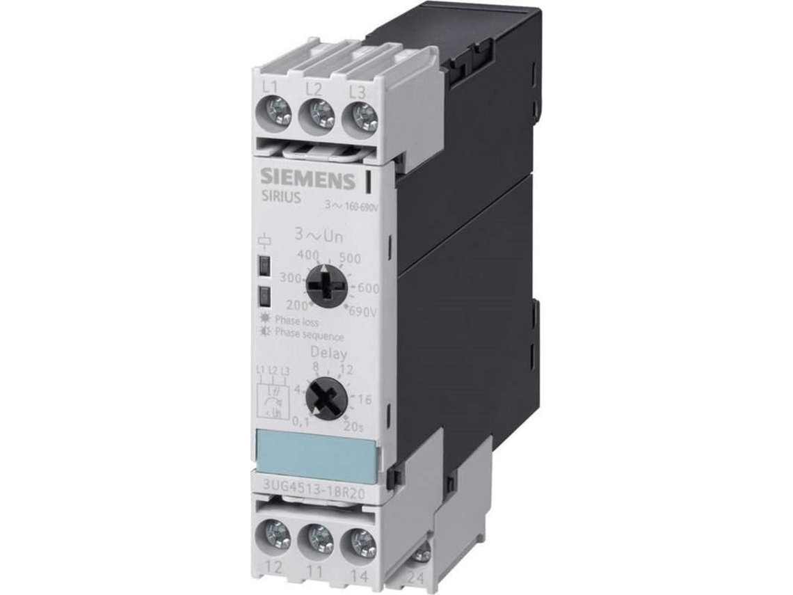 Sirius 3ug4 Überwachungsrelais 3ug4513 1br20 Überwachungsrelais Für Netz Und Dreiphasige Spannungen (3ug4513 1 Siemens
