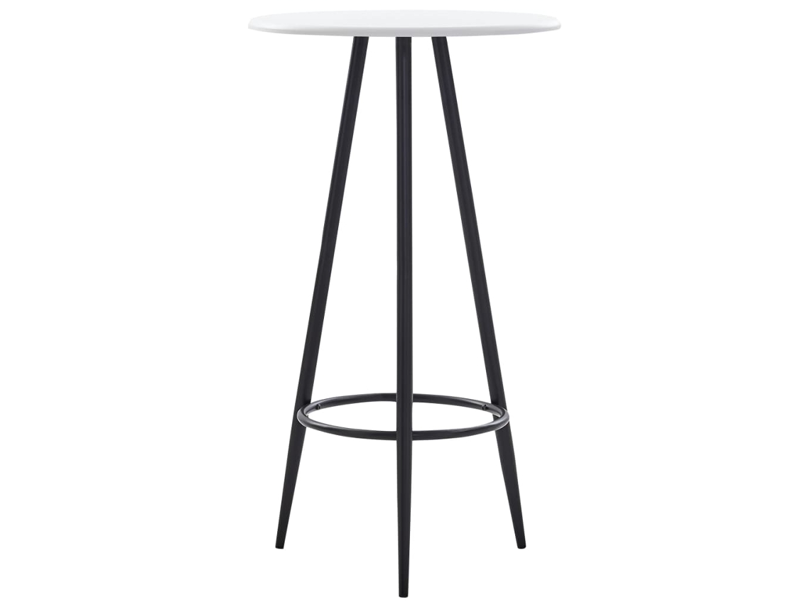 Bar Table, Bar Tables Vidaxl Branco Mdf (n/a)