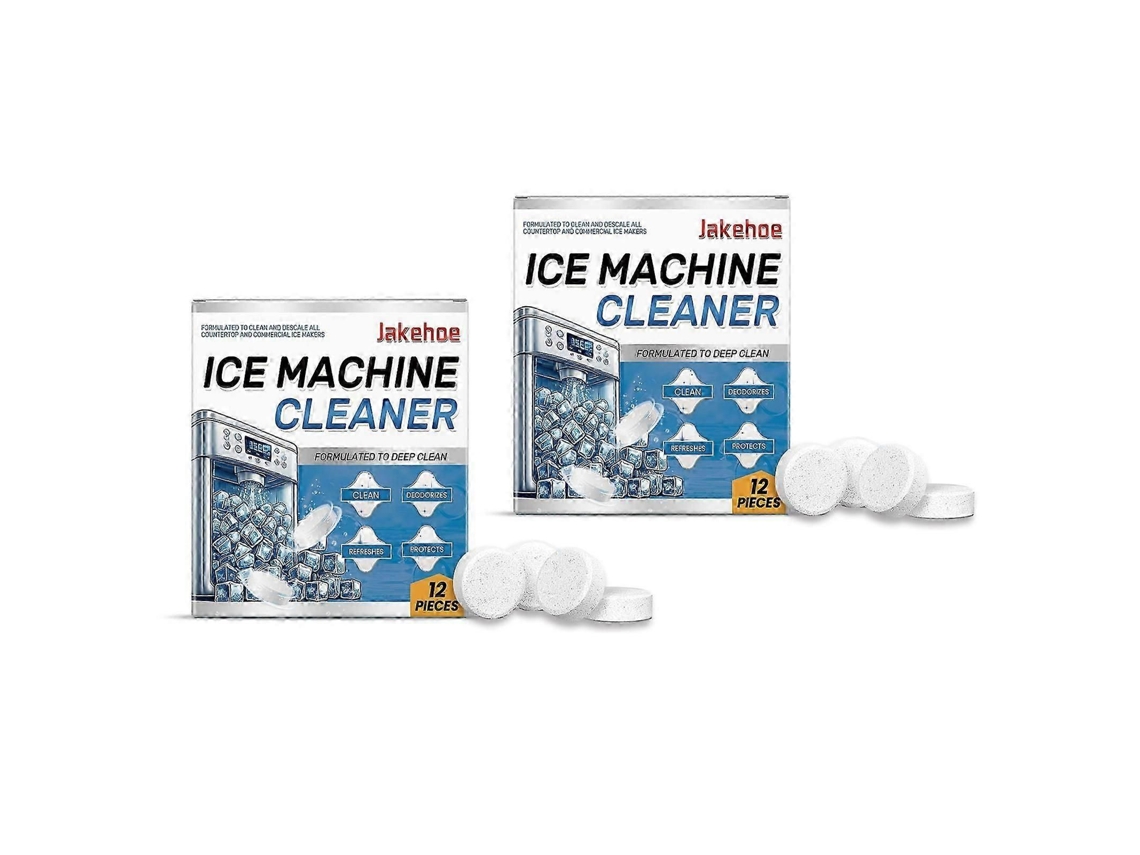 Desincrustante Para Máquinas De Gelo, Refrigeradores E Congeladores. Limpador Potente Para Remover Odores E Incrustações De Máquinas De Gelo Em C