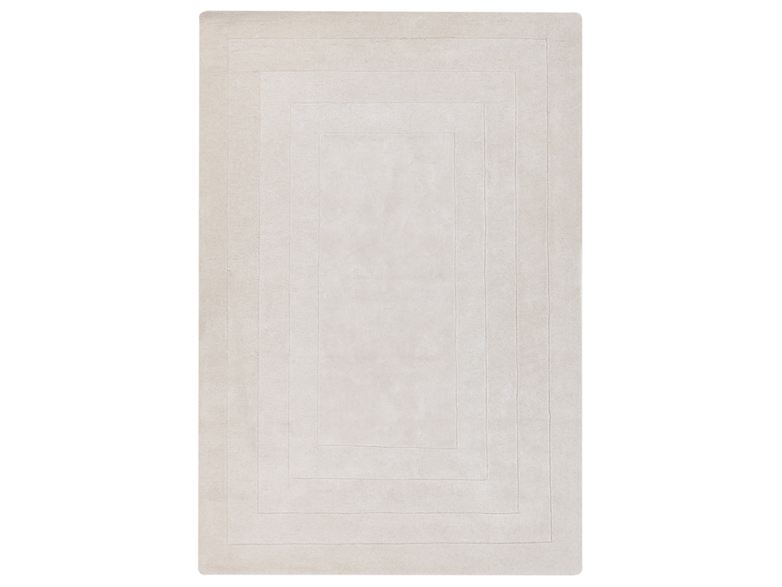 Alfombra Beliani Amado De Viscosa Beige 160x230