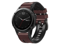 Bracelete para Garmin Couro e Silicone Liberação Rápida XIAOMOYU (22mm)