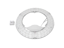 Kit de Lâmpada Led para Ventilador de Teto 96w 315mm Branco com Instalação Magnética
