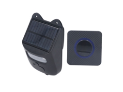 Campainha Solar Sem Fio Sensor De Movimento