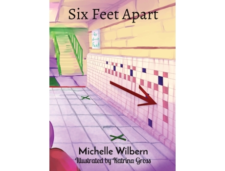 Livro Six Feet Apart Michelle Wilbern (Inglês)