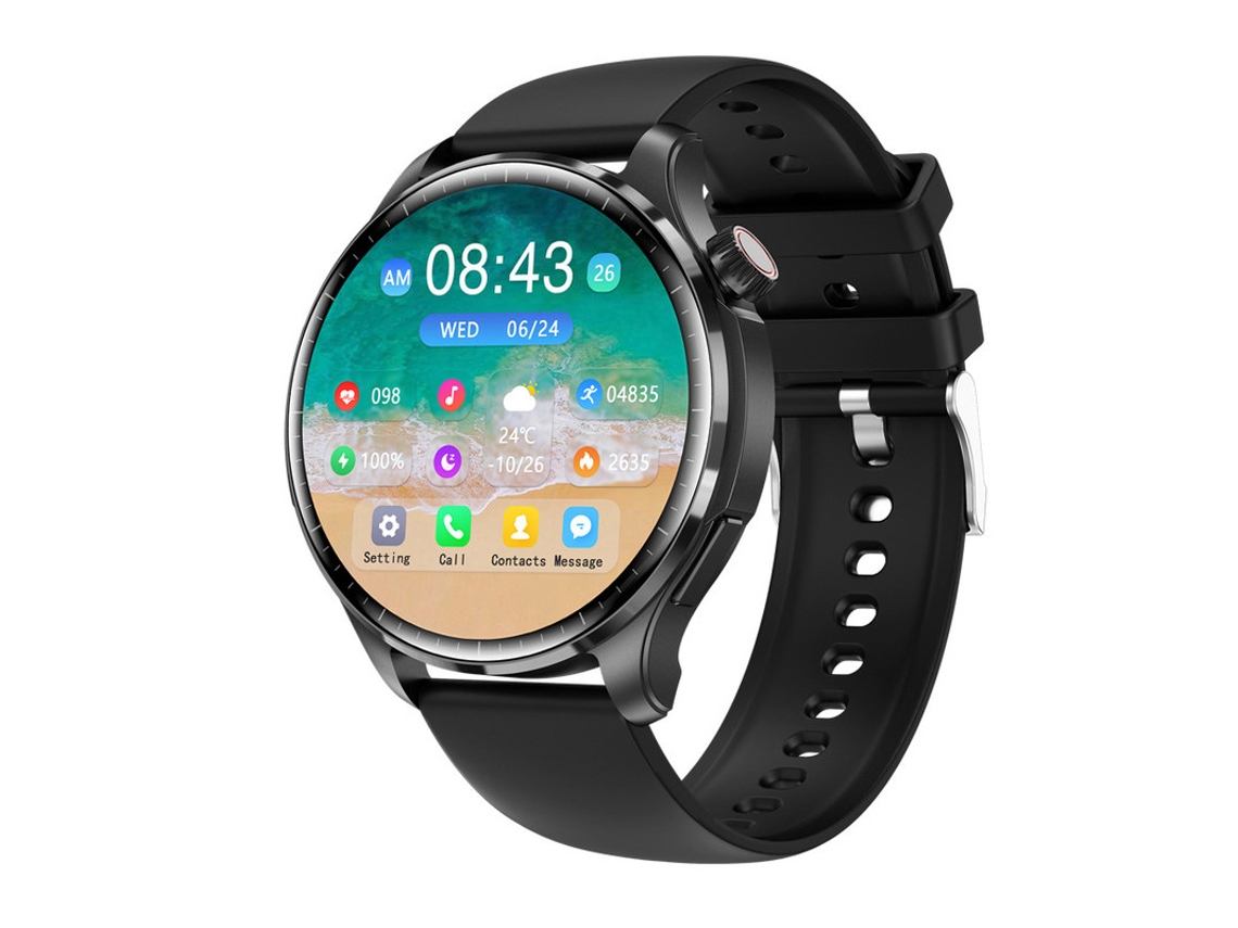 SHAH ARPAN Smart Watch M13 Hd Bluetooth Glicose no Sangue Esportes Multifuncionais Preto