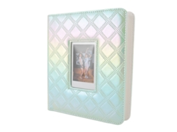 Photo Album 36 Pages 288 And 1 Pockets Pu Leather Cover Pvc Water Proof Lining 3in Picture Album For Cards Tickets Colorful Green LAXISCREED