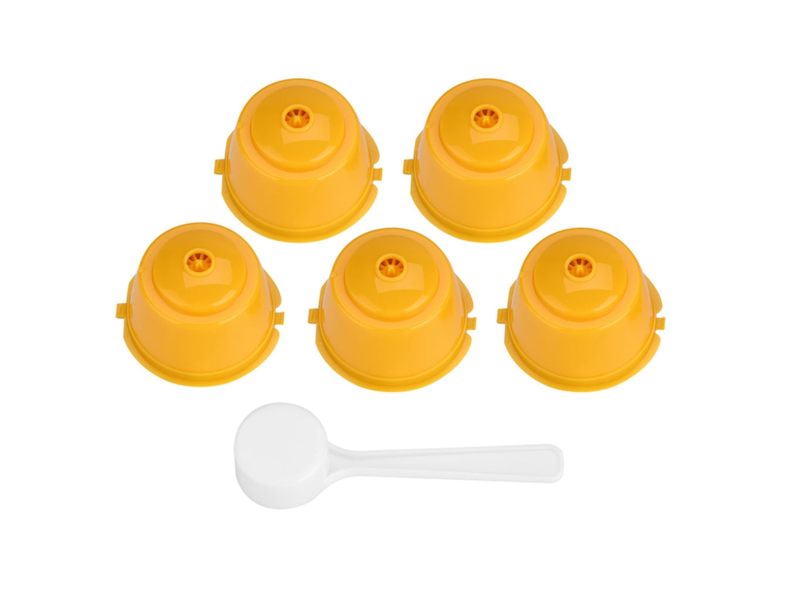 Filtros de Cápsula Recarregável em Aço Inoxidável 304 e Pp de Qualidade Alimentar 5pcs | S/MARCA