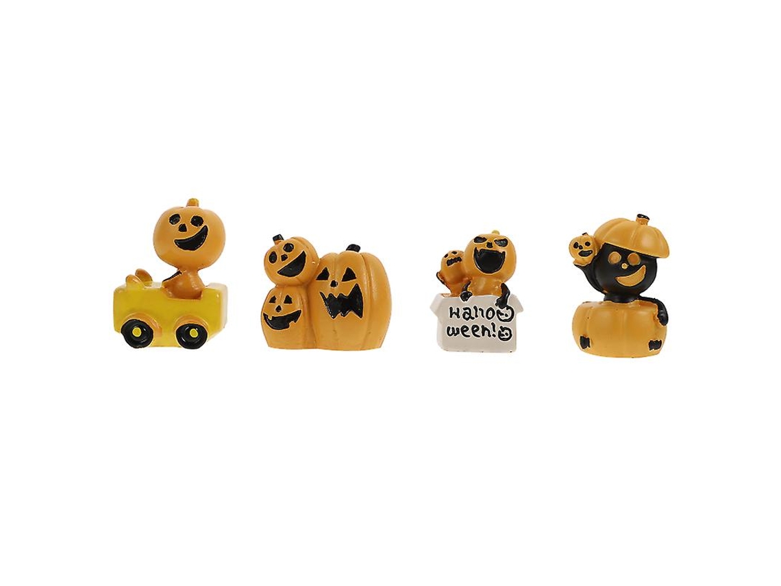 4 Unidades de Decoração de Micro Paisagem para Decorações de Halloween ALLINLESS