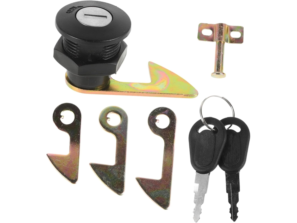 Fechadura Traseira Para Porta-malas De Motocicletas E Scooters Elétricas, Em Liga De Zinco Robusta.