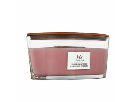Vela Perfumada WOODWICK Pressed Blooms & Patchouli 453 G