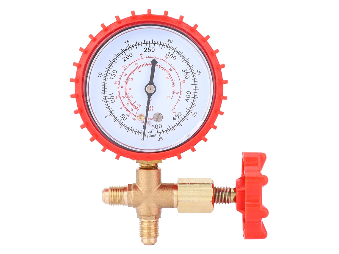 Manômetro De Pressão De Refrigerante Válvula Manifold Ar Condicionado Ct-466 Alta/baixa Pressão Carro 1/4 Sae