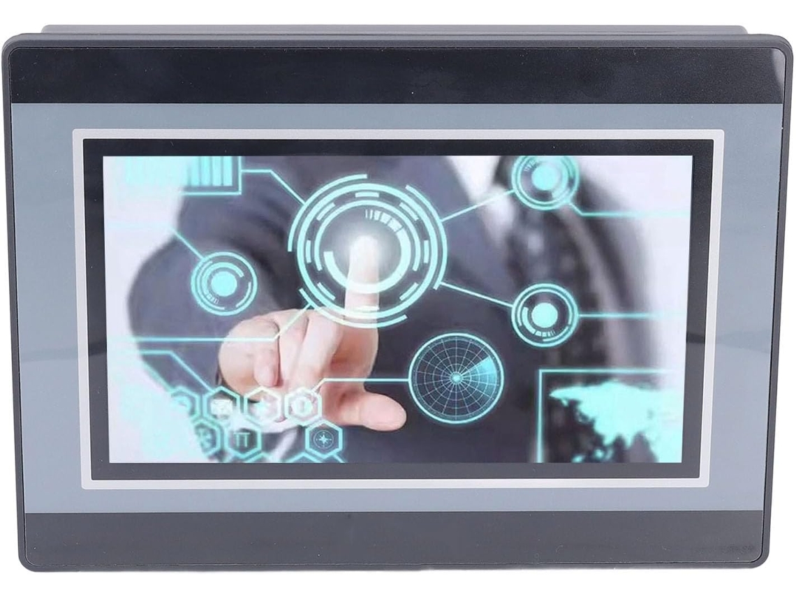 Controlador Lógico Programável (clp) Com Tela Sensível Ao Toque De 7 Polegadas, Interface Homem-máquina (ihm), 24 V Cc, 5 A