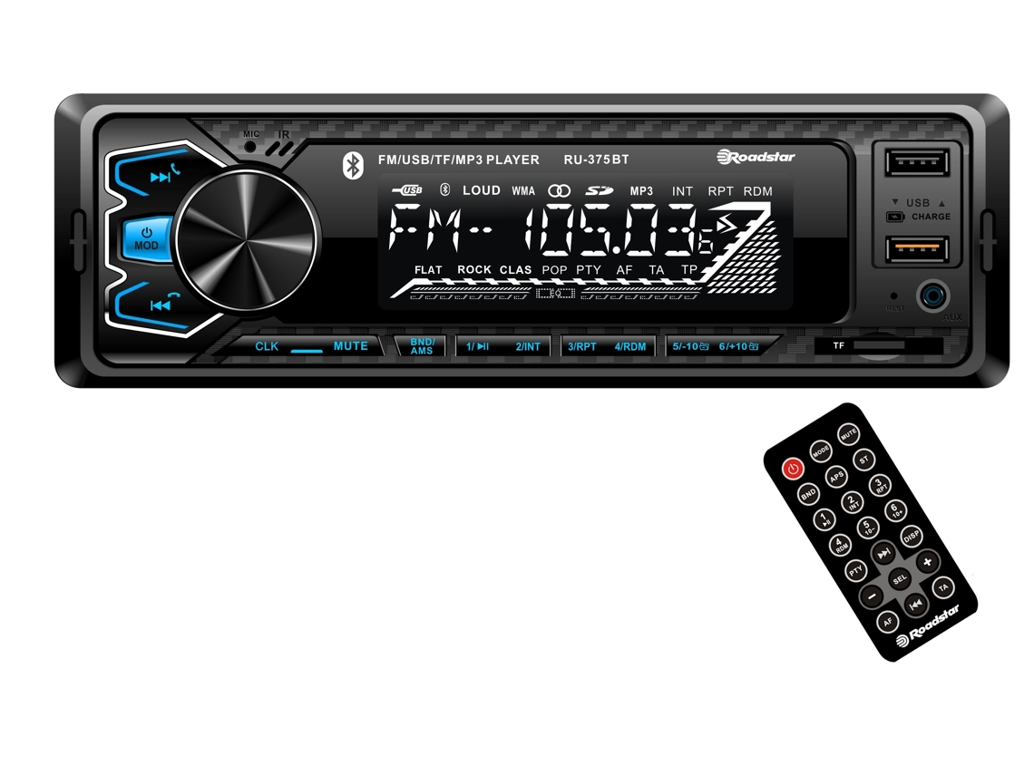 Auto Rádio ROADSTAR RU-375BT