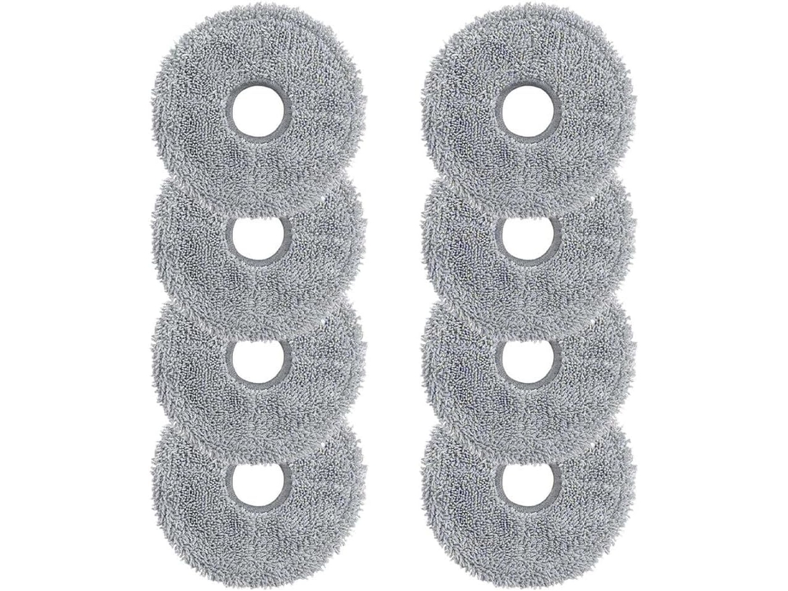 Mop Pads Parti Di Ricambio 8 Per Confezione Microfibra Robusto Panno