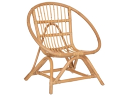 Poltrona Infantil Léo Rattan Bege ATMOSPHERA Interior Designer