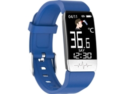 Pulseira Fitness Ip68 Água Resistente Hr Monitor Smartwatch Ecg Ppg Atividade Tracker Hr Pedômetro Relógio Esportivo Bestvite (Azul)