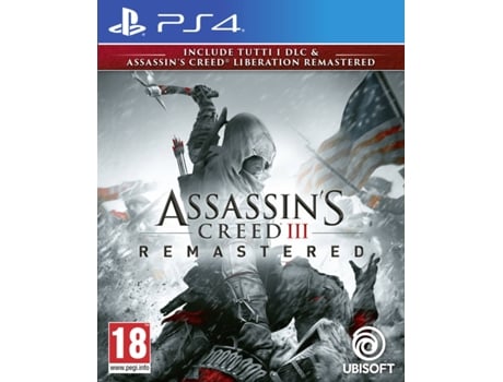 Jogo PS4 Assassins Creed 3 