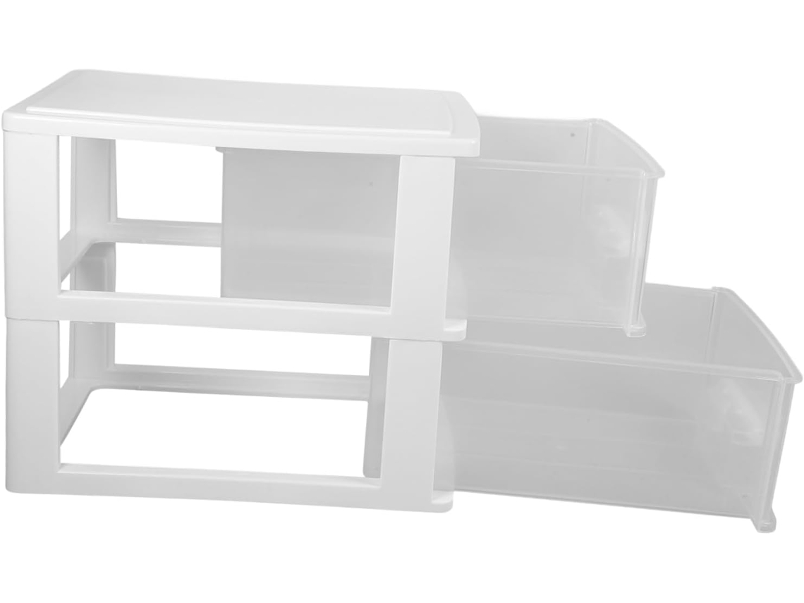 Caixa Transparente Para Fraldas, Organizador De Mesa Multifuncional Para Cosméticos E Suprimentos, A Gokoco